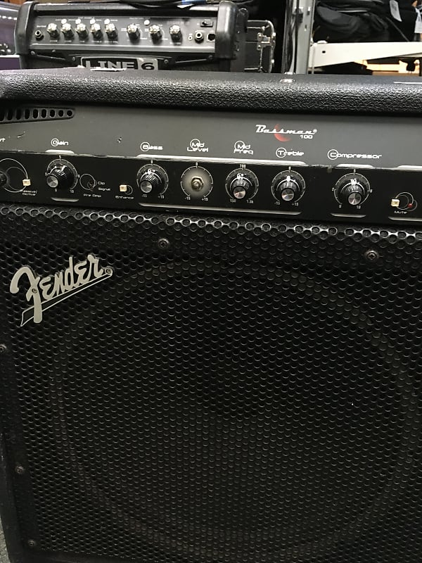 Fender Bassman 100 Black Reverb