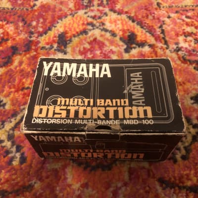 Yamaha MBD-100 MIJ Multi-band Distortion Pedal with original