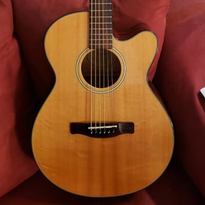 Fender GDC-100 SCE NAT Concert Size Acoustic Electric Guitar | Reverb