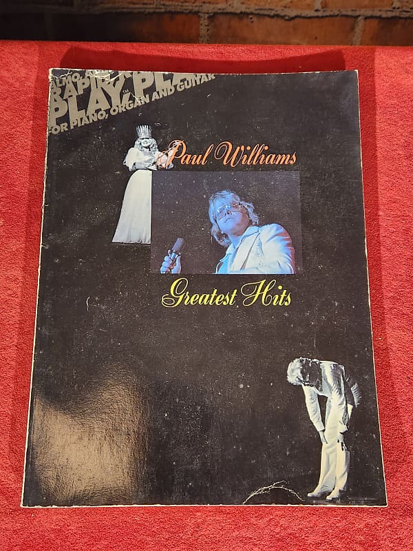 Vintage 1976 Almo Publications "Paul Williams Greatest Hits" Reverb