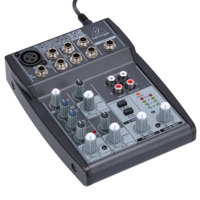 Behringer XENYX 502 PA and studio mixer image 3