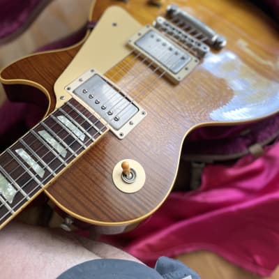 1983 Gibson Pre-Historic #17 EVER! 1959 (R9) Shaw PAF's Flame Top