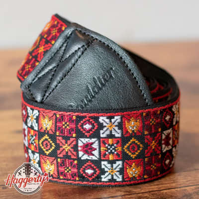 Souldier Woodstock Red Guitar Strap