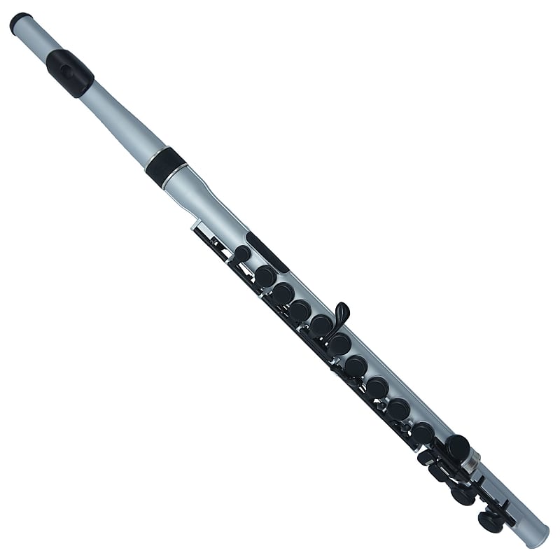 Nuvo Student Plastic Flute 2.0 - Silver/Black | Reverb