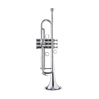 XO 1700RS Professional Series Bb/A Piccolo Trumpet - Rose Brass Bell -  Silver Plated