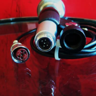 Vintage RARE 1970's RCA MA-38 gooseneck adapter and connector for HK-97 dynamic cardioid microphone satin chrome image 12