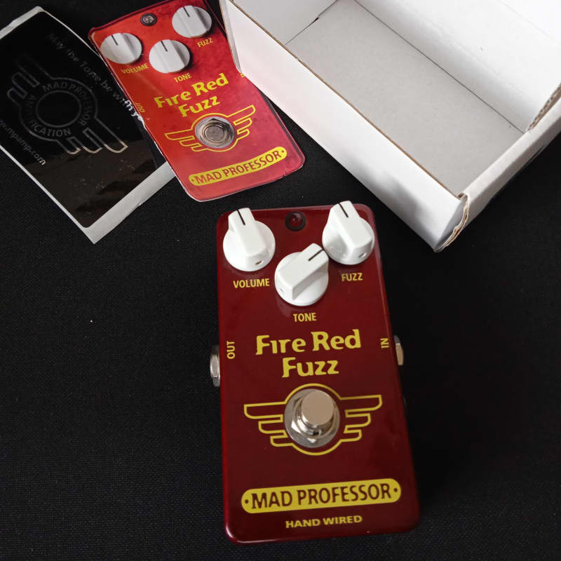 Mad Professor Fire Red Fuzz Pedal | Reverb Deutschland