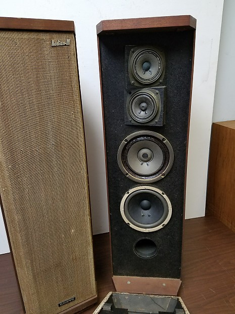 Vintage Onkyo Radian III Tower Stereo Speakers (Pair) | Reverb