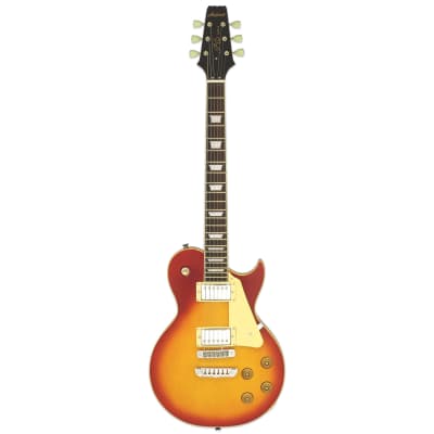 Aria Pro II Electric Guitar Aged Cherry Sunburst image 1