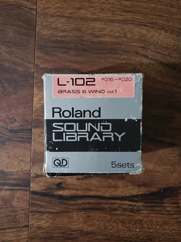 Roland Sound Library L-102 1980s - Grey image 1