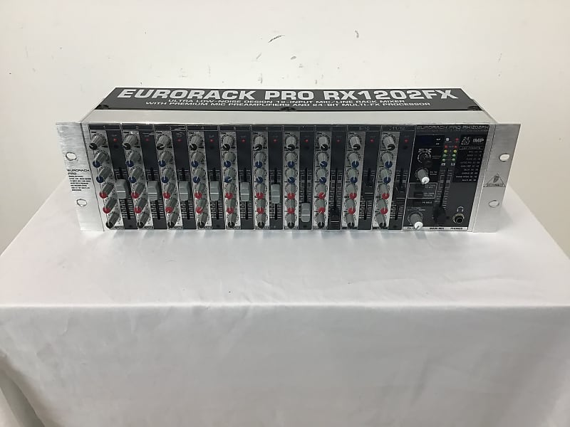 Used Behringer EURORACK PRO RX1202FX Mixers