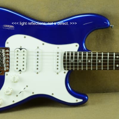 Giannini G-101 Electric Guitar, Metallic Blue Finish image 2