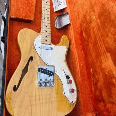 1971 Fender Telecaster Thinline w/ OHSC original Vintage image 17