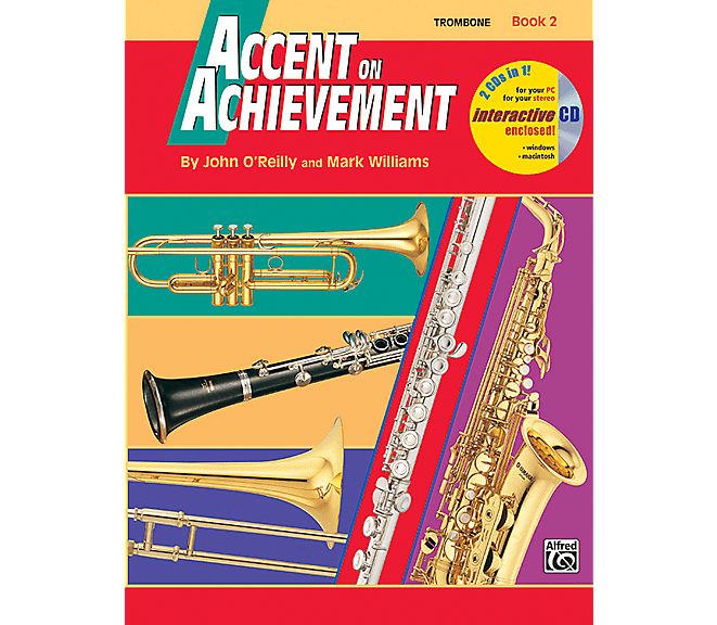 Accent on Achievement Book 2 - Trombone <18266> Alfred Music image 1