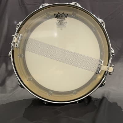Ludwig Hammered Brass Snare Drum w/ Tube Lugs (LB420BKT) 5x14 image 6