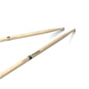 Promark Classic Attack 7A Shira Kashi Oak Drum Sticks, Wood Tip