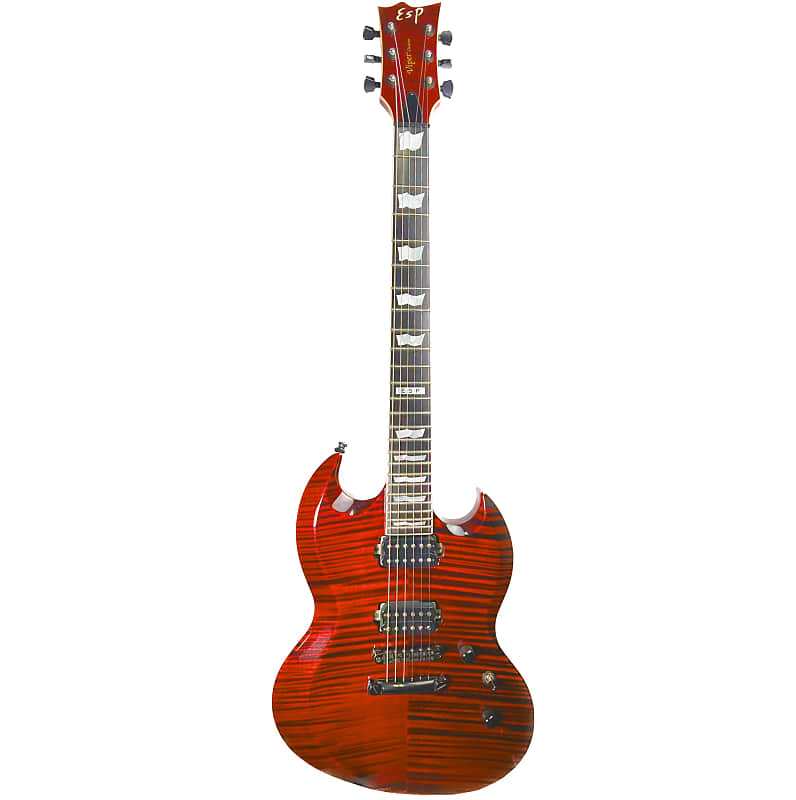 ESP Viper Custom Shop Series See Thru Black Cherry Electric