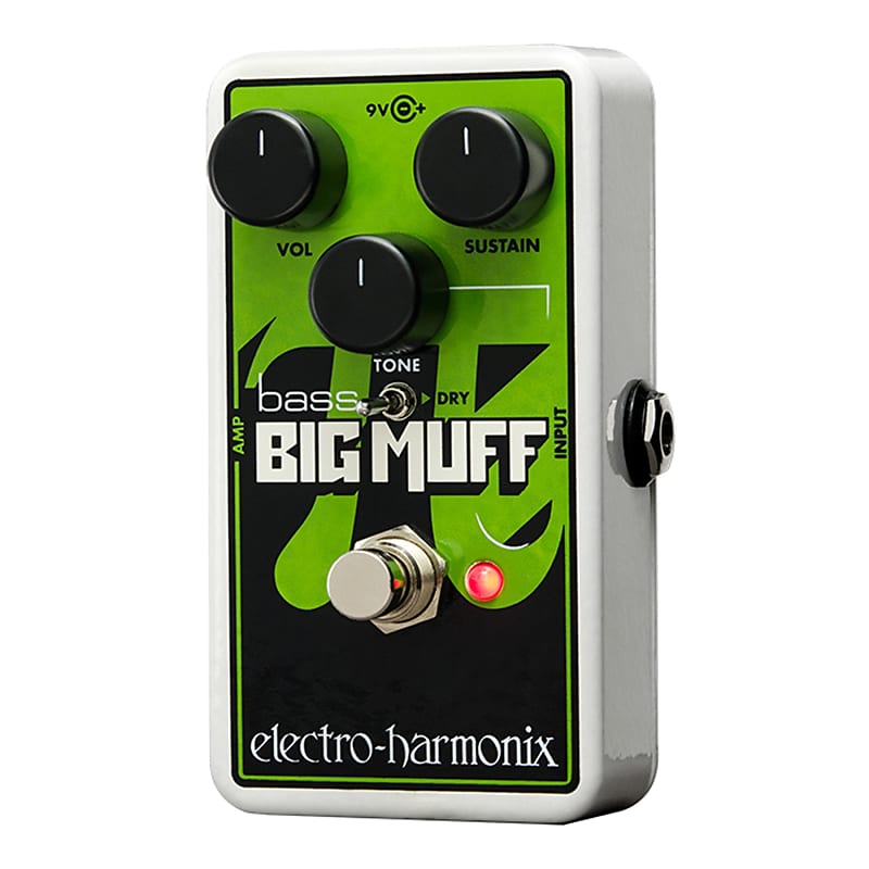 electro-harmonix bass BIG MUFF エレハモ Electro-Harmonix Bass Big Muff Pi Fuzz Pedal | Reverb