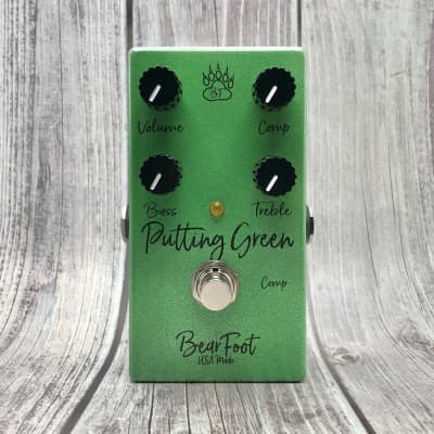 Reverb.com listing, price, conditions, and images for bearfoot-fx-pale-green-compressor