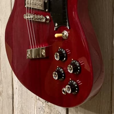 Guild Newark St. Collection S-100 Polara Cherry Red, Support Brick & Mortar Music Shops Buy Here ! image 4