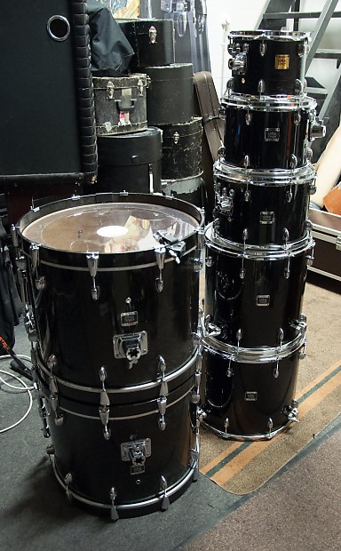 Yamaha Oak Custom 2010 Musashi Black 7 piece kit