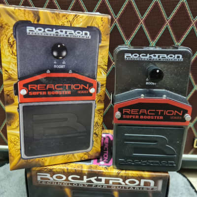 Reverb.com listing, price, conditions, and images for rocktron-reaction-super-booster