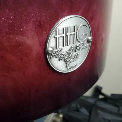 HHG 2021 Purple And Black Burst Snare Shell image 1