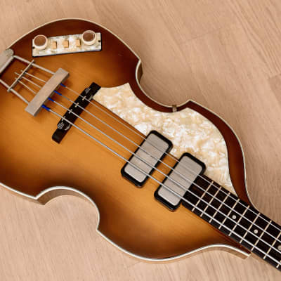 Hofner H500/1-61L Cavern Club '61 Violin Beatle Bass, Left-Handed w/ Case & Tags, 500/1 image 8