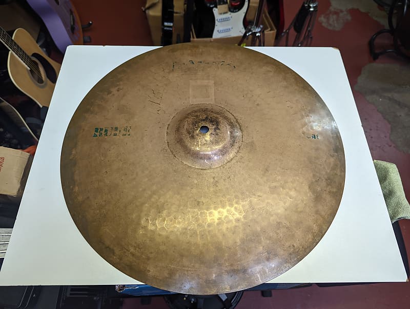 1980s Paiste Rude 20" Ride/Crash Cymbal Looks Good Loud Reverb
