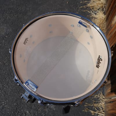 Ludwig USA Classic Series - 2024 LTD White Abalone wrap - 6.5 x 14"  Maple Snare Drum (2024) image 7