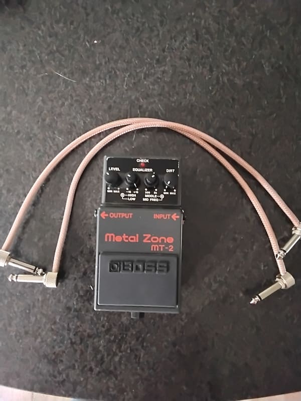 Boss MT-2 Metal Zone (Silver Label) 1991 - Present - Black image 1