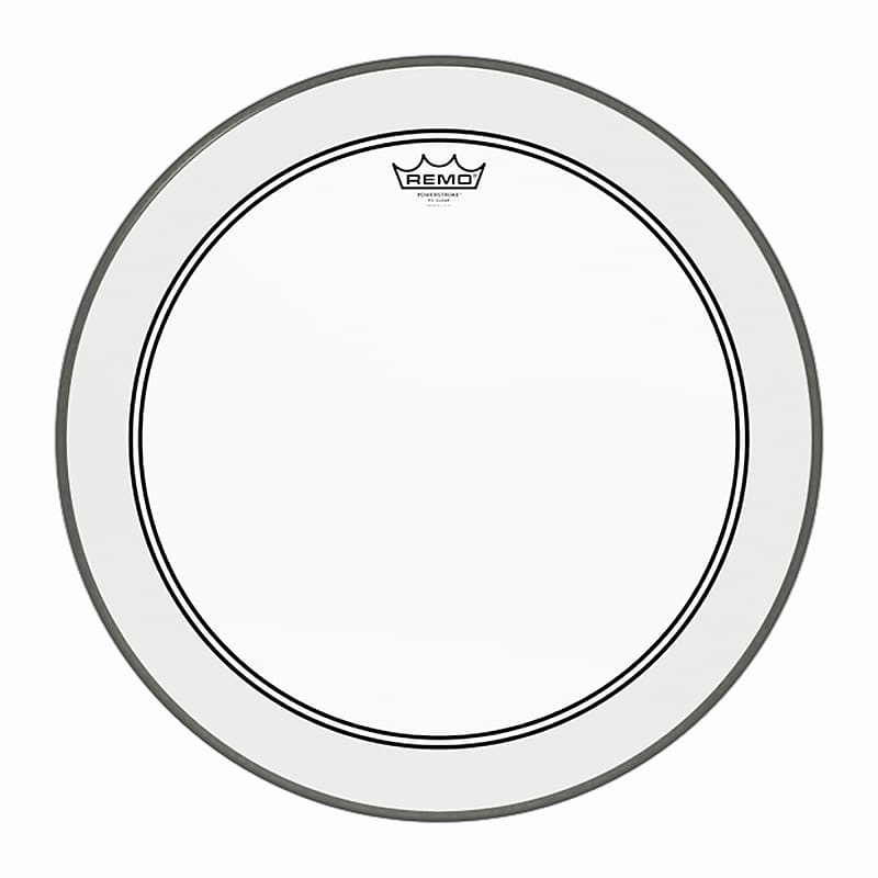 Remo 24" Powerstroke P3 Clear Bass Drumhead image 1
