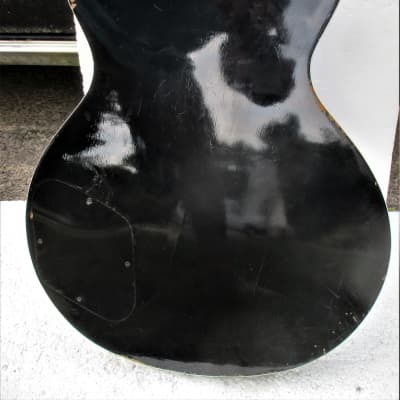 Sekova LP Style Guitar,  Early 70's, Made In Korea,  Black Finish,  Sounds Great, "Player" image 6