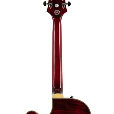 Epiphone Emperor Swingster Hollowbody Electric Guitar, RW FB, Wine Red (NOS), 18012302994 image 7
