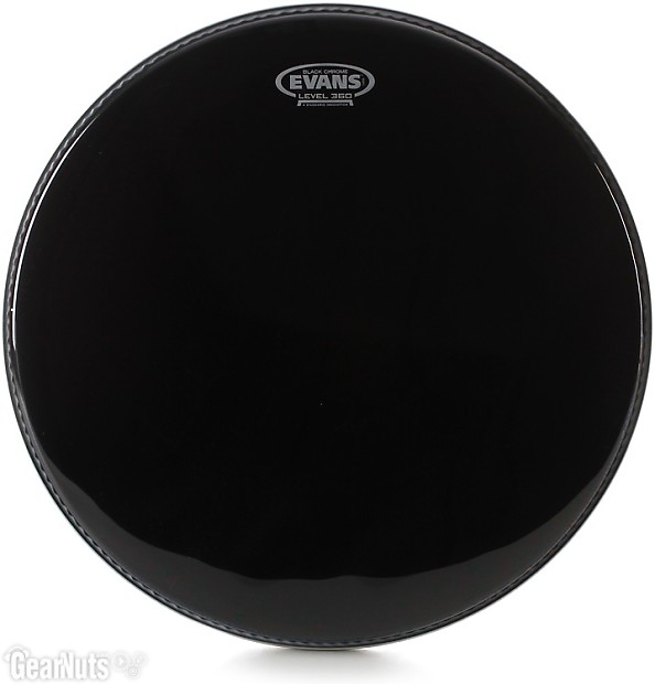 Evans black chrome snare head new arrivals
