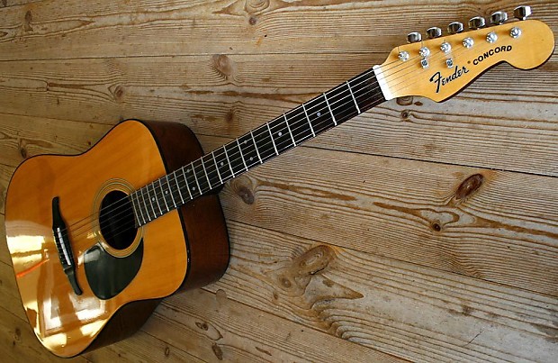 Fender concord acoustic sale