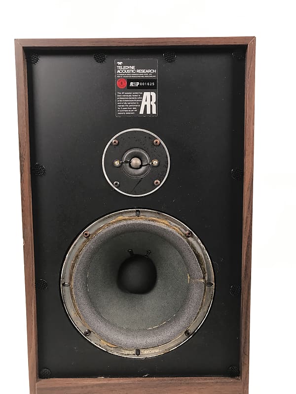 Super Rare Audiophile AR25P Teledyne Acoustic Research AR25 (1) Single Speaker  			