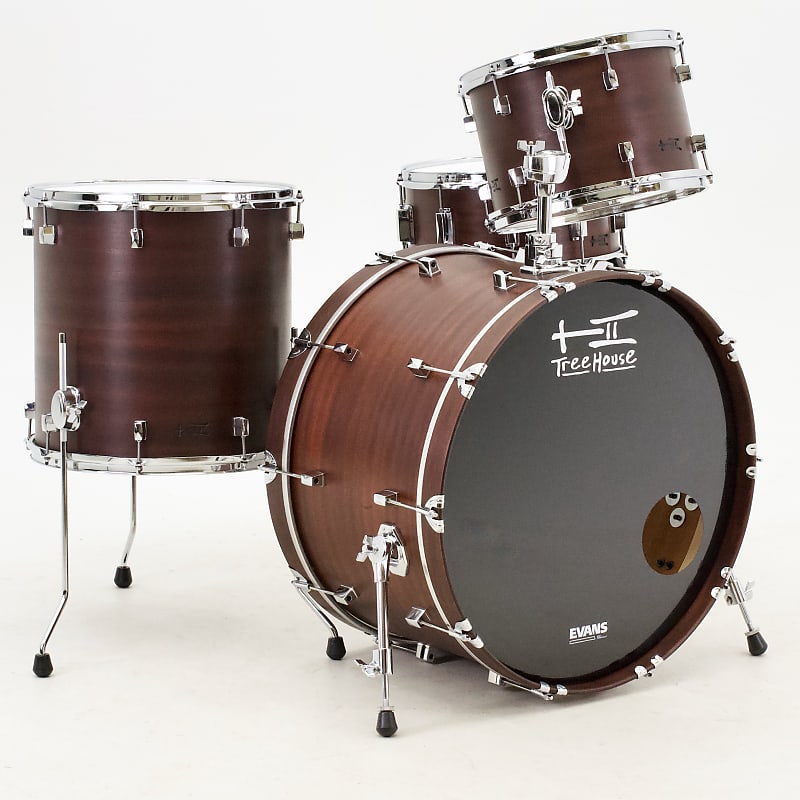 TreeHouse Custom Drums Vintage Pro Beat Drumset 13 16 24 SD 2022