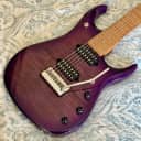 Ernie Ball Music Man JP15-7 John Petrucci Signature Purple Nebula Flame