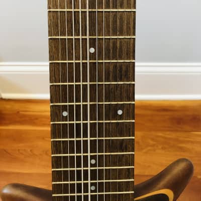 Warr 12-string Warr Guitar Trey Gunn Signature Series 2013 Marbled Walnut/Mahogany image 7