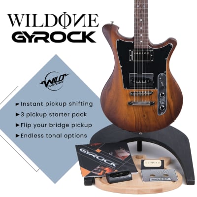 Gyrock electric guitars, pickups