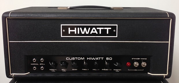 Hiwatt Custom 50 DR504 1974 Black | Reverb