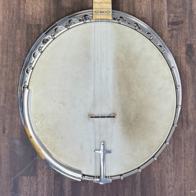 Bacon & Day Sultana Silver Bell Tenor Banjo 1930 - Gloss w/ OHSC for sale