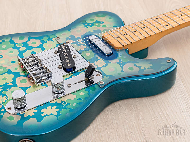 1993 Fender Mini Telecaster MTL-42 3/4 Size Guitar Blue