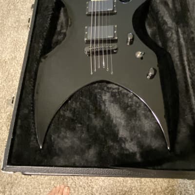 ESP Ltd AX-400 Tribal inlays EMG81's w/OHSC Max Cavalera Ax