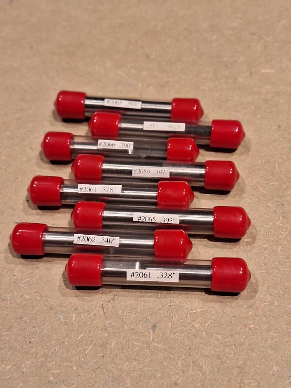 StewMac Peghead Bushing Reamers set of 6 + 2 2023 Reverb