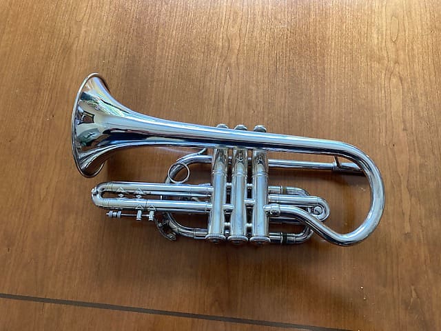 Bach Stradivarius Model 184 Shepards Crook Cornet | Reverb