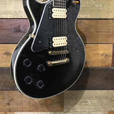 Tokai Love Rock LC Series Custom Single Cut left hand Ebony Gloss image 11