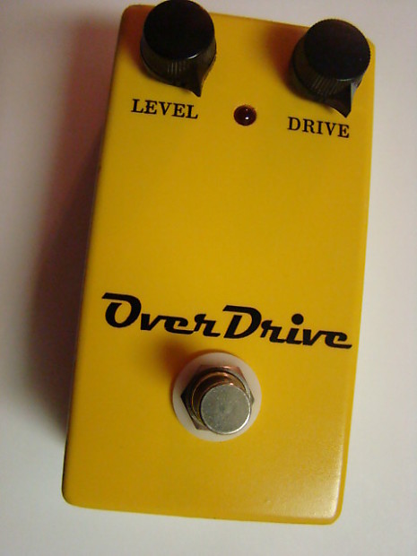 BOSS OD1 OD-1 CLONE BYOC YELLOW OVERDRIVE VINTAGE RAYTHEON RC3403ADB 14 PIN  CHIP TRUE BYPASS PETE