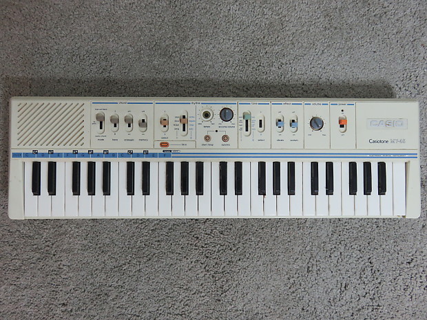Vintage CASIO Casiotone MT-45 Electronic Piano Keyboard Synth